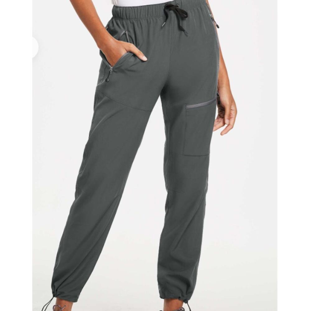 Women's Laureate UPF50+ DWR Hiking Pants steel gray, large